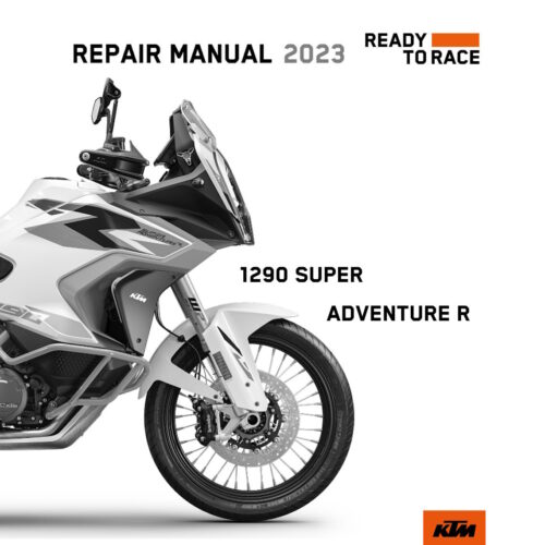 KTM 1290 Super Adventure R Repair manual 2023
