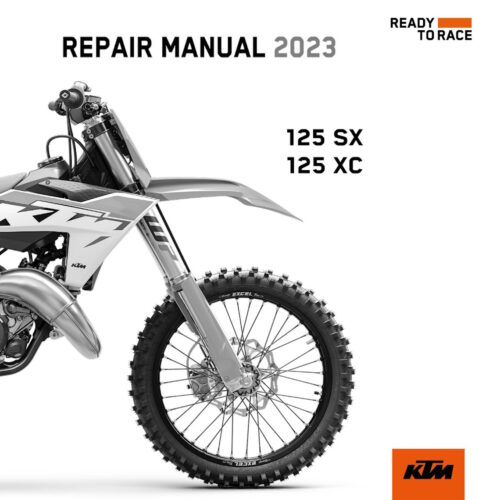 KTM 125 XC 125 SX Repair Manual 2023