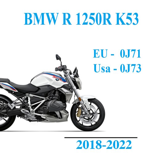 BMW R1250R Repair Manual PDF for 2018–2022 models with over 1,300 pages of factory repair procedures, maintenance information, and technical specifications.