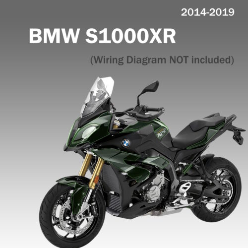 BMW S1000XR Service Manual PDF for 2014–2019 models with factory repair procedures, maintenance information, diagnostics, and technical specifications.