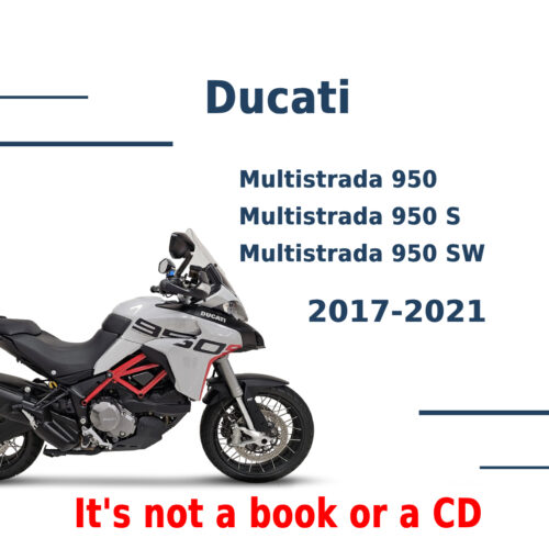 Ducati Multistrada 950 service repair manual PDF download for 2017-2021 Multistrada 950 S and 950 SW motorcycles