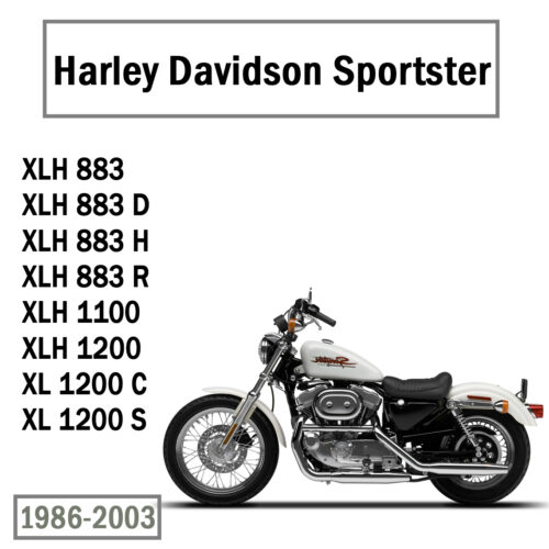 Harley Davidson Sportster 883 Deluxe Hugger Service Repair Manual PDF 1986–2003