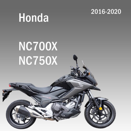 Cover of the official Honda NC750X and NC700X factory service manual PDF.