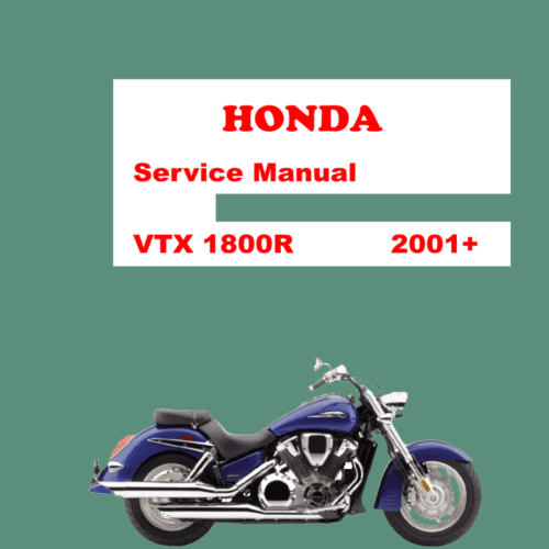 Honda VTX1800R Service Manual (2002-2007)