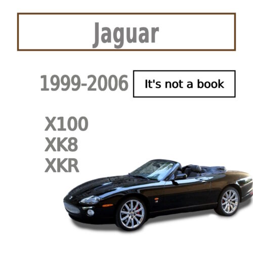 Jaguar XK8 XKR X100 Workshop Service Manual PDF 1999–2006 with wiring diagrams and parts catalog