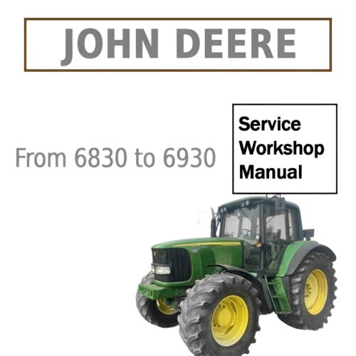 John Deere 6430 workshop service manual PDF TM400419