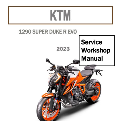 2023 KTM 1290 Super Duke R EVO Repair Manual PDF
