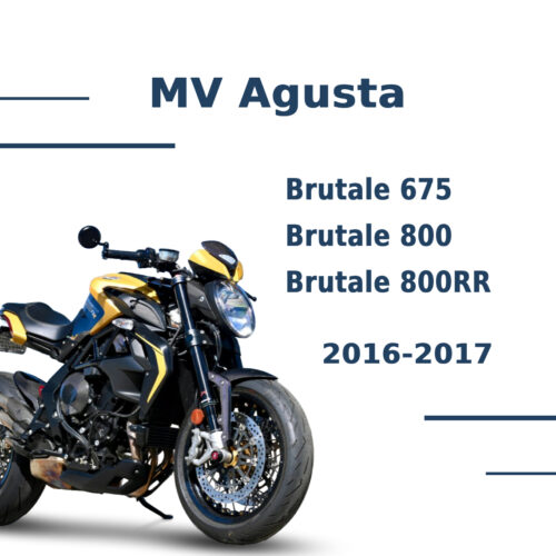 MV Agusta Brutale 675 2016-2017 service repair manual PDF with wiring diagram