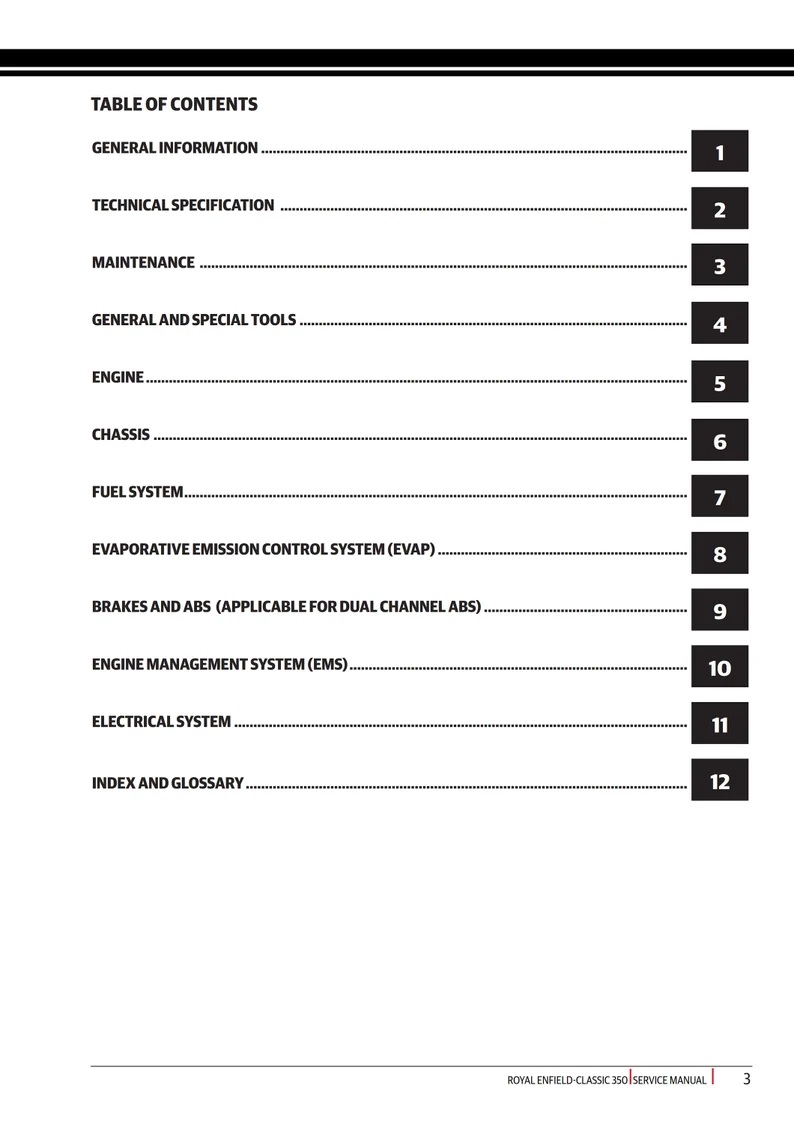 Royal Enfield Classic 350 Repair Manual PDF (2021-2026) - Image 2