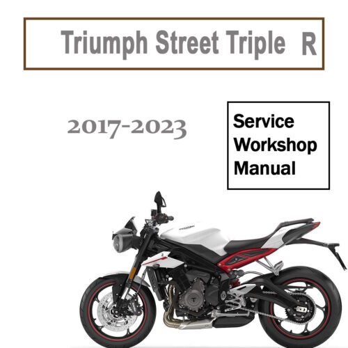 Triumph Street Triple R workshop manual PDF