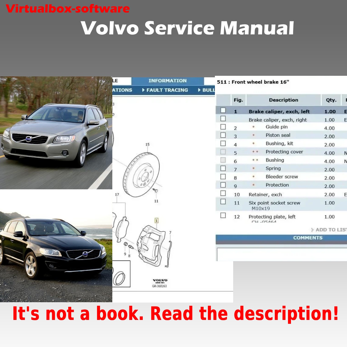 Volvo 1997-2015 Workshop Service Manual