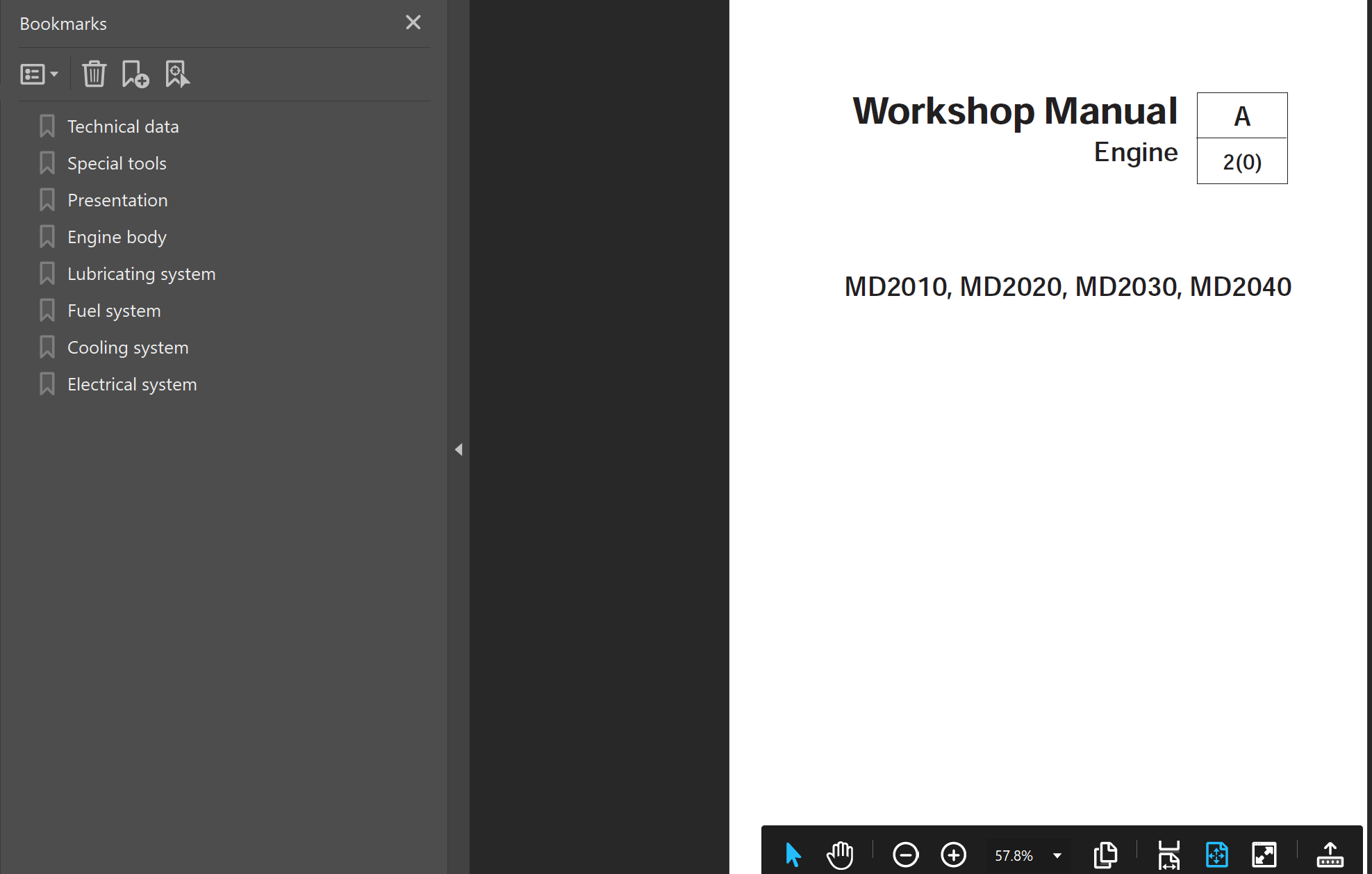 Volvo Penta MD2010 MD2020 MD2030 MD2040 Workshop Service Manual - Image 4