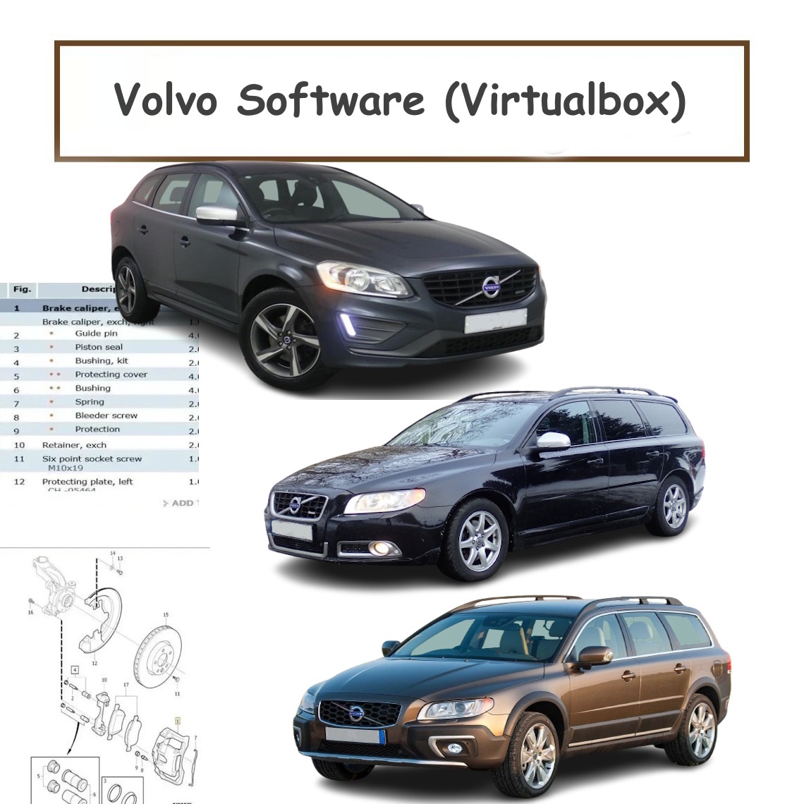 Volvo V70 XC Workshop Service Manual 2001-2007