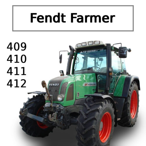 Fendt Farmer 409 410 411 412 Workshop Service Manual PDF with wiring diagram and repair information