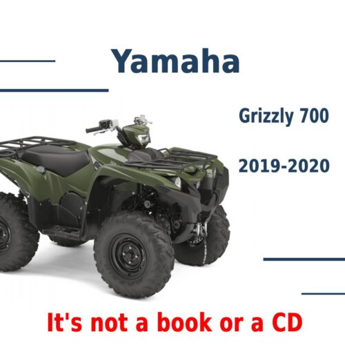 Yamaha Grizzly 700 workshop manual PDF download for 2019-2020 EPS 4WD EPS SE and EPS XT-R models
