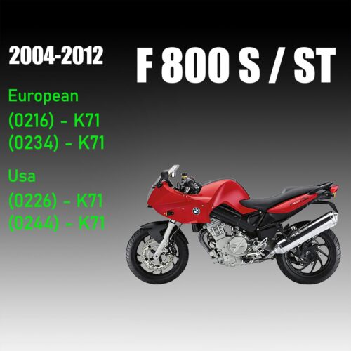 BMW F800S F800ST Service Manual 2004-2012 Pdf