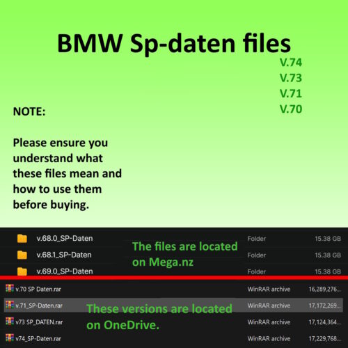 Bmw Sp-daten v.71