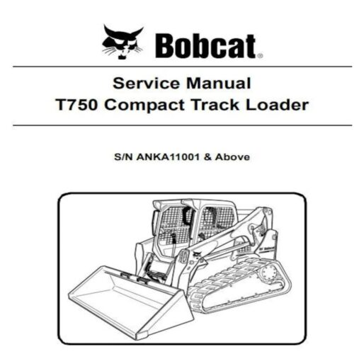 Bobcat T750 Repair manual Pdf