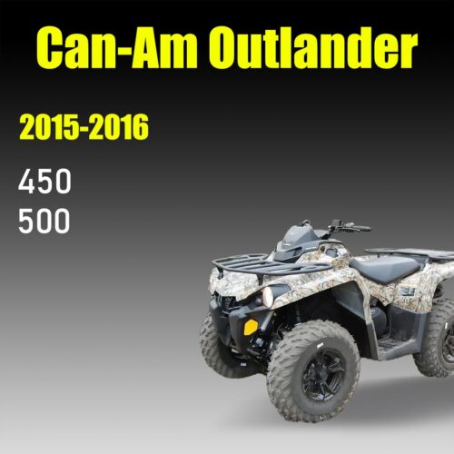 Can-Am Outlander 450 MAX Repair manual 2015-2016 Pdf