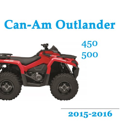 Can-Am Outlander 450 MAX Service manual 2015-2016 Pdf