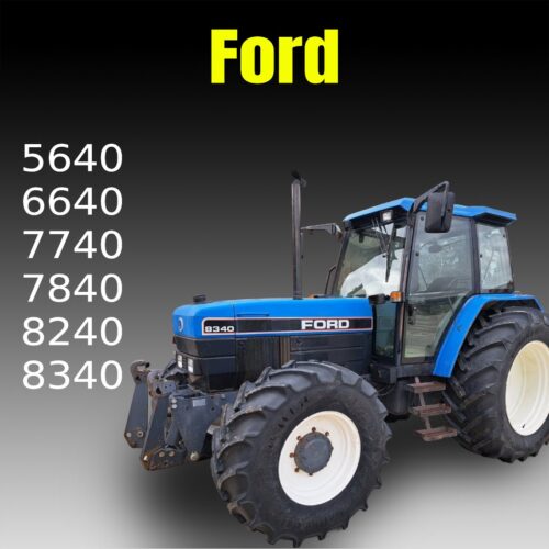 Ford 8340 Service manual
