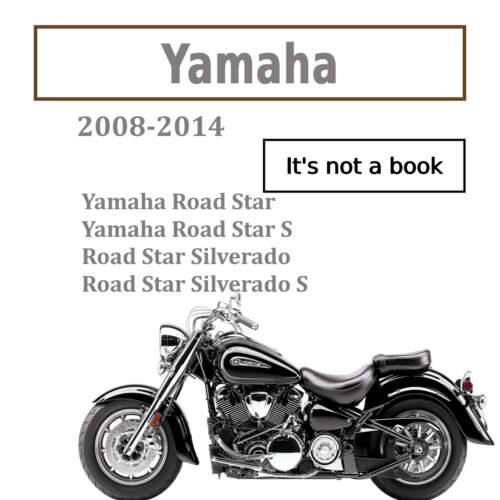 Yamaha Road Star Silverado S Service Manual 2008-2014 + Wiring Diagram
