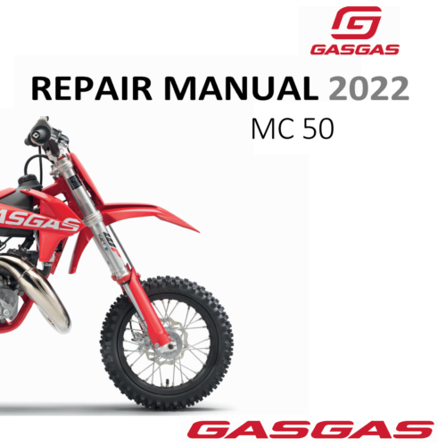 GasGas MC 50 Service manual 2022 Pdf