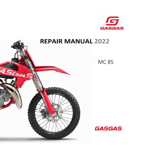 GasGas MC 85 Repair manual 2022 Pdf