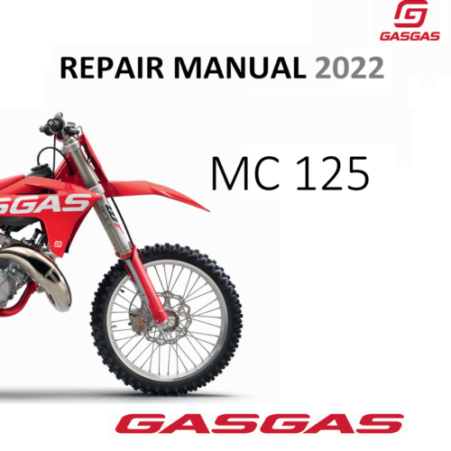GasGas MC125 Repair manual 2022