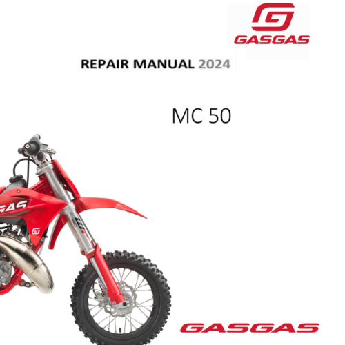 GasGas MC50 Service manual 2024 Pdf