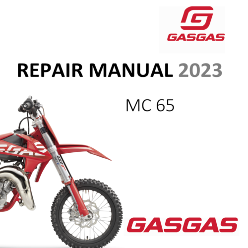 GasGas MC65 Repair manual 2023 Pdf