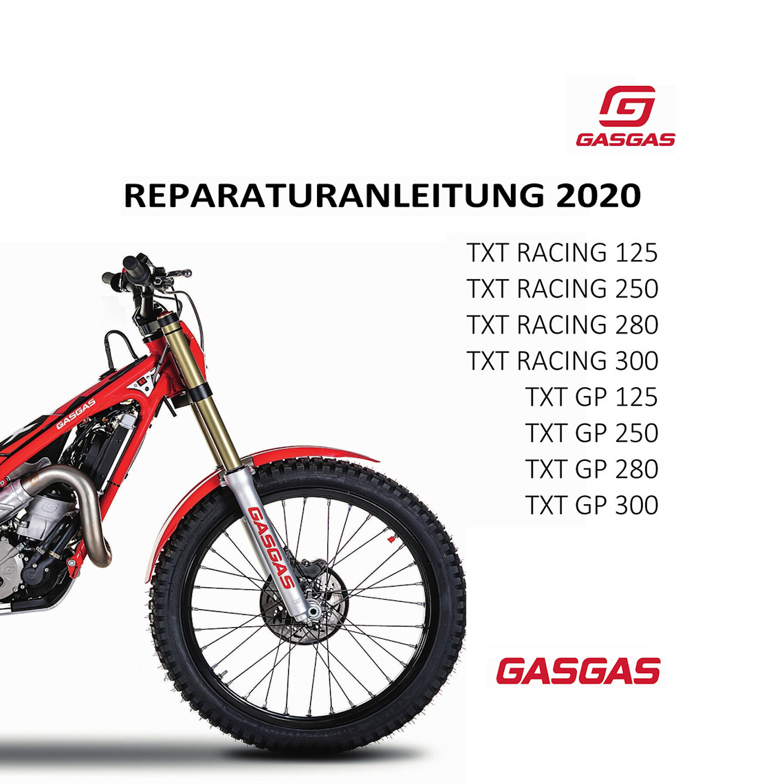GasGas TXT RACING 280 TXT GP 280 Reparaturanleitung 2020 Pdf