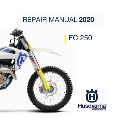 Husqvarna FC 250 Repair manual 2020