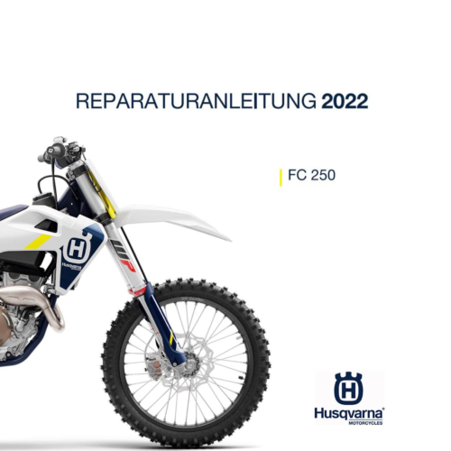 Husqvarna FC 250 Reparaturanleitung 2022 Pdf