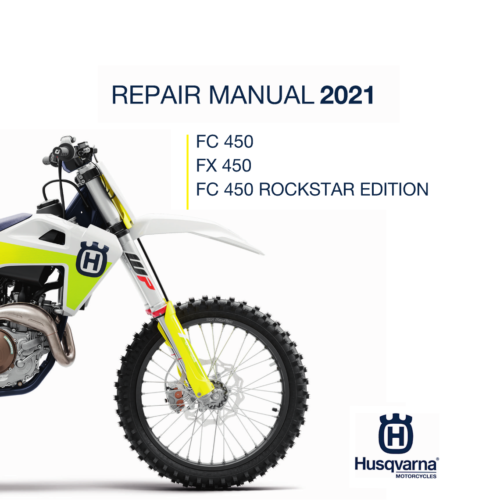 Husqvarna FC 450 FX 450 Service manual 2021 Pdf