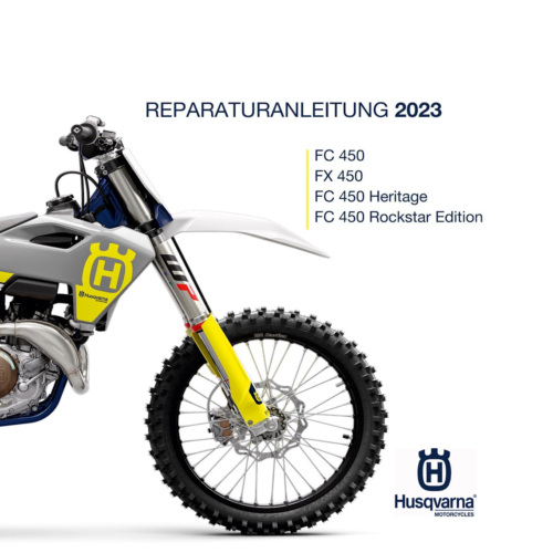 Husqvarna FC 450 HERITAGE Reparaturanleitung 2023 Pdf