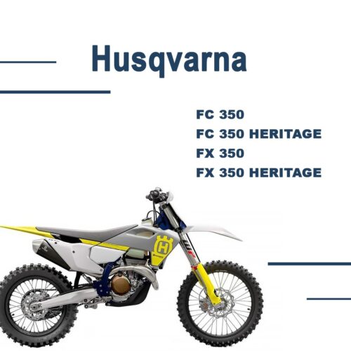Husqvarna FC350 FX350 Heritage Service Manual (2023) Pdf