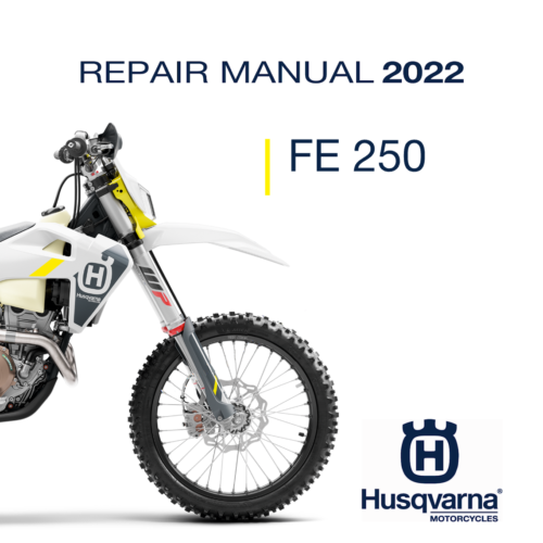 Husqvarna FE 250 Service manual 2022 Pdf
