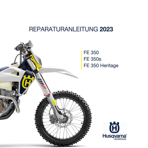 Husqvarna FE 350 Heritage Reparaturanleitung 2023 Pdf