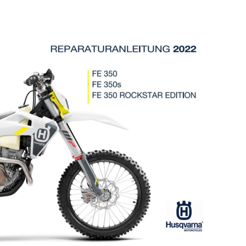 Husqvarna FE 350s Reparaturanleitung 2022 Pdf