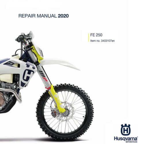 Husqvarna FE250 Service manual 2020 Pdf