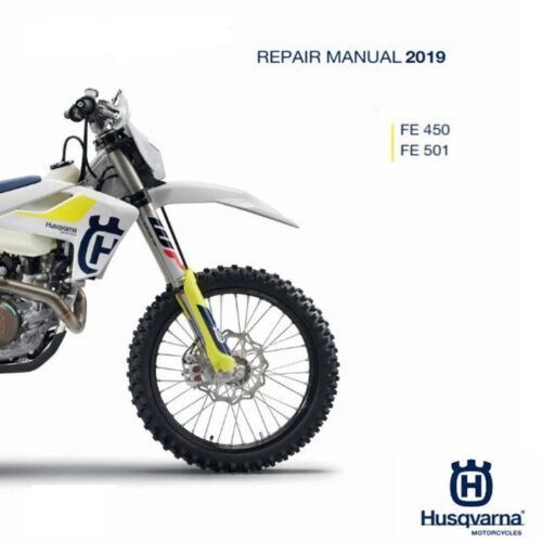 Husqvarna FE450 FE501 Service manual 2019 Pdf
