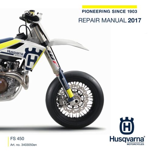 Husqvarna FS 450 Service manual 2017 Pdf