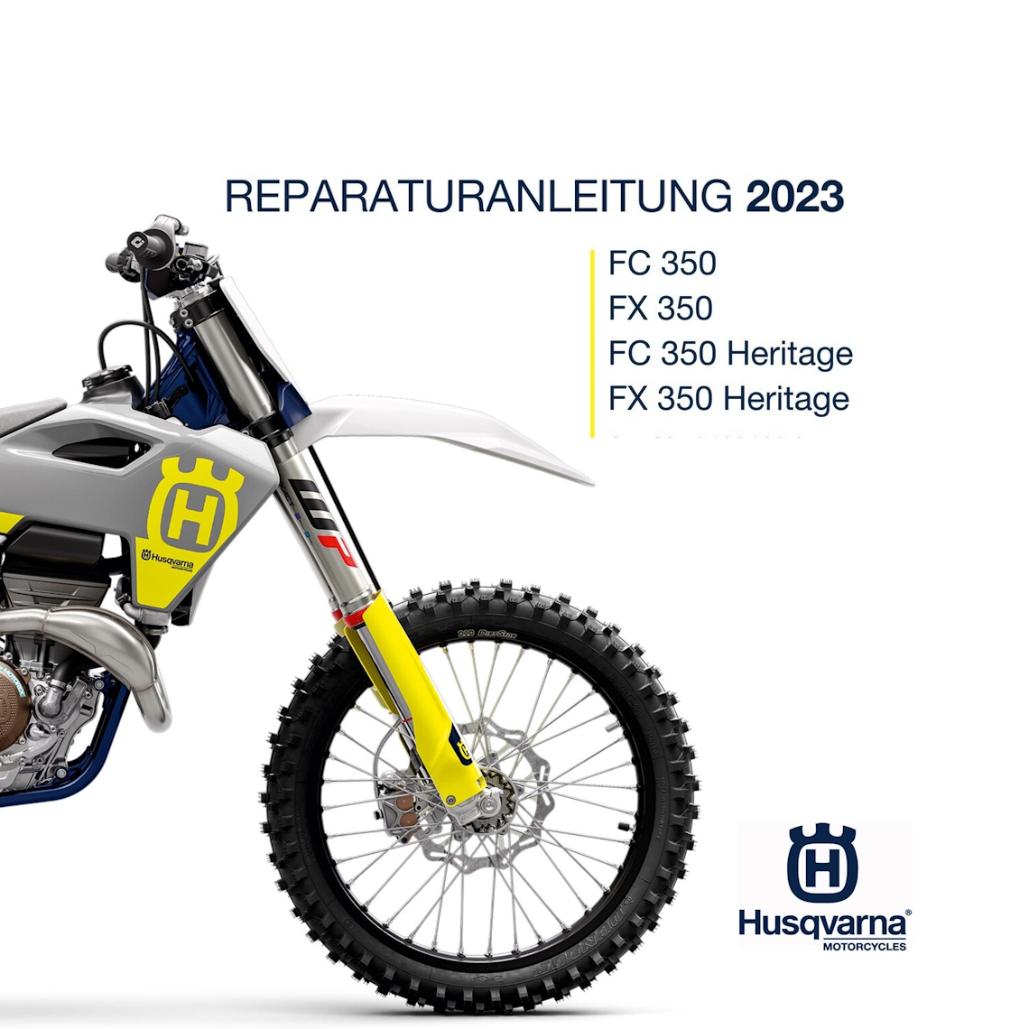 Husqvarna FX 350 HERITAGE Reparaturanleitung 2023 Pdf