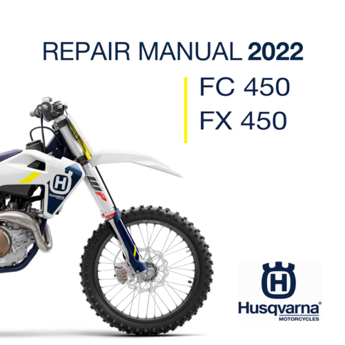 Husqvarna FX 450 Repair manual 2022 Pdf