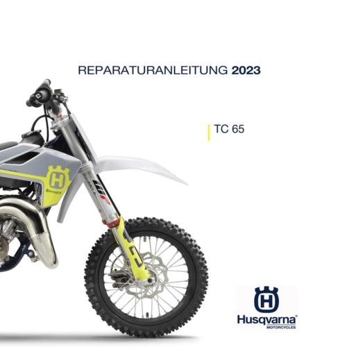 Husqvarna TC 65 Reparaturanleitung 2023 Pdf