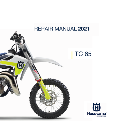 Husqvarna TC 65 Service manual 2021 Pdf