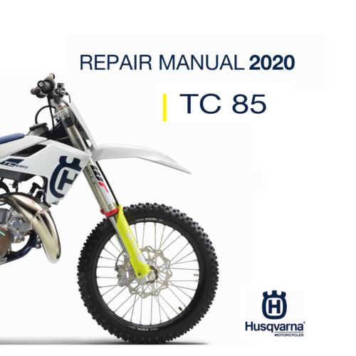 Husqvarna TC 85 17/14 Repair manual 2020 Pdf