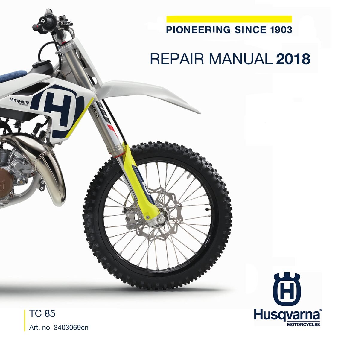 Husqvarna TC 85 Service manual 2018 Pdf