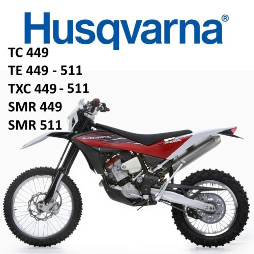 Husqvarna TC449 TE449-511 Service Manual (2011-2013) Pdf